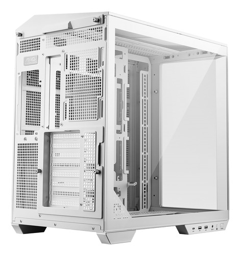 Gabinete Msi Mag Pano 100l Pz White Atx Media Torre Usb-c Blanco