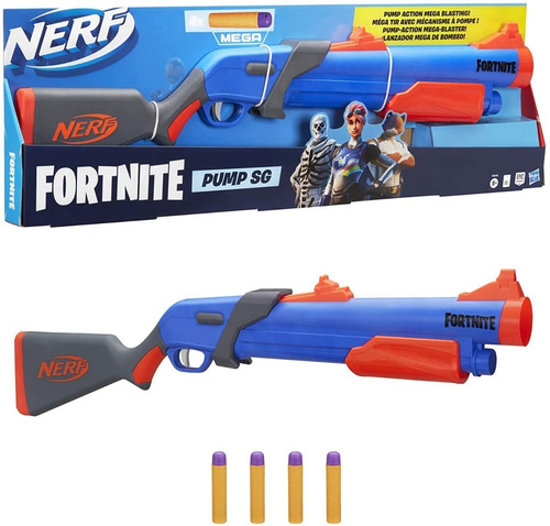 Pistola Nerf Fortnite Pump Sg Iso Hasbro