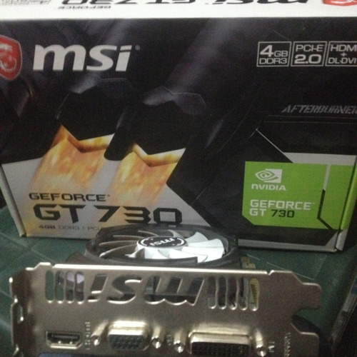 Imagen 1 de 4 de Tarjeta Grafica Gt 730 4gb Solo Este Mes.