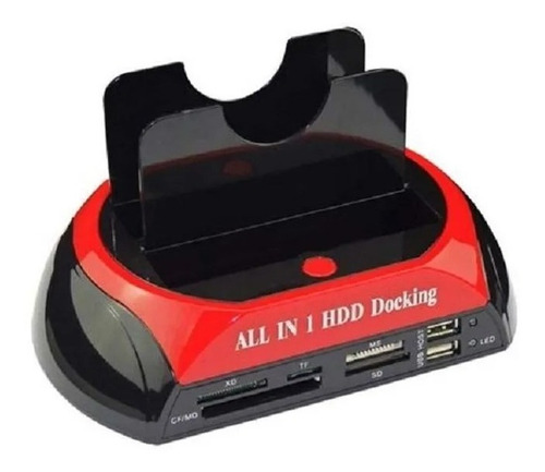 Imagen 3 de 5 de Base Docking Para Disco Duro 2.5-3.5'' Sata Hdd/ssd Usb Fast