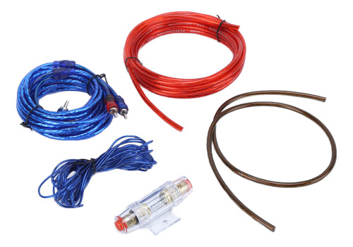 Kit De Cables De Alimentación Para Amplificador, Cableado De