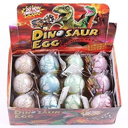 Ykl Mundo Huevos De Dinosaurio Eclosion, Paquete De 12 Pieza