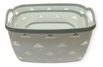 Comprar Set De Canastos Organizador Plástico Estilo Cuero Con Asa X3