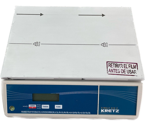 Balanza Comercial Digital Kretz Single Eco 30kg Bateria