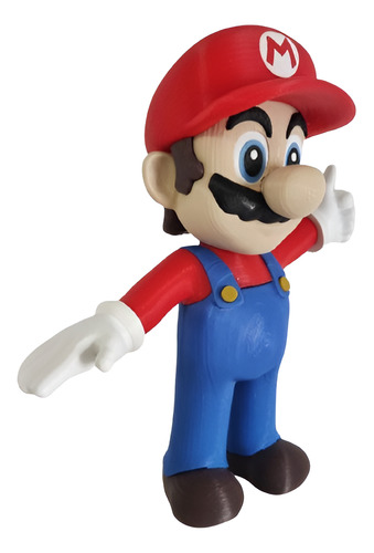 Boneco Mario, Impressão 3d, Action Figure, Decoração
