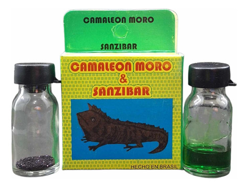 Sangre De Camaleon Moro Original Sanzibar Esoterico/ 2 Pzas