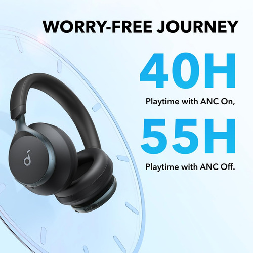 Auriculares Soundcore Space One Con Cancelación Activa De Ru