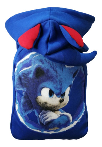 Mochilas Con Capucha: Sonic, Mario, Peppa, Spiderman, Etc.