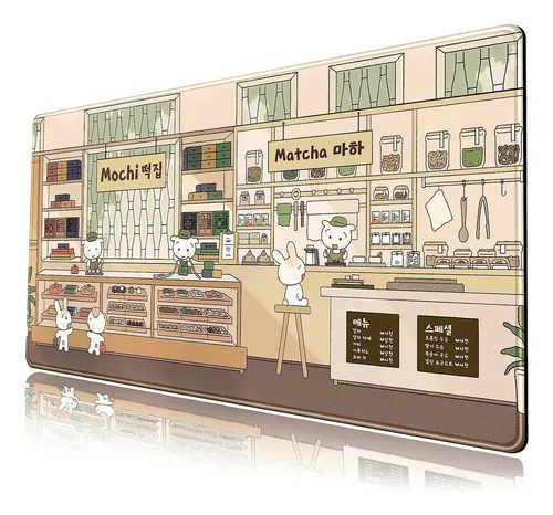 Kawaii Cute Desk Mat Anime Japonés Alfombrilla De Ratón Gran
