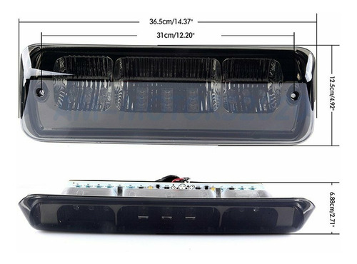 Tercera Luz De Freno Tipo Led Ahu Ford F150 Lobo 2004 - 2008