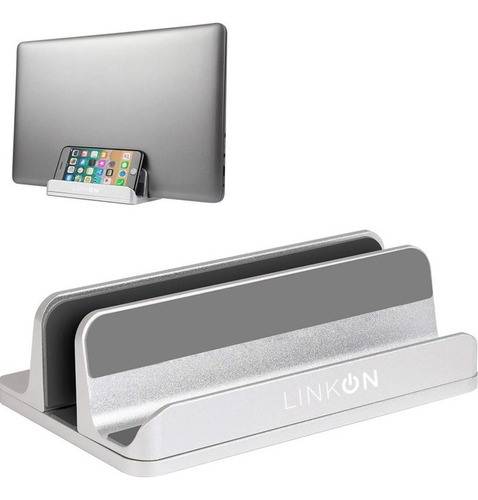 Soporte Base Vertical Aluminio Para Mac Macbook Notebook LinkOn