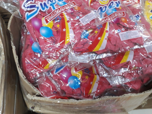 Cotillón: Globos Para Cumpleaños Tamaño Grande Por 500 Unida