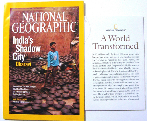 Revista National Geographic Mapa Nat Geo Mayo 2007 Completa