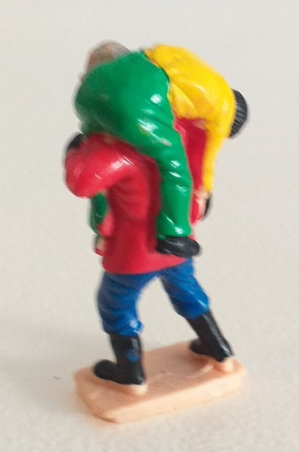 Imagen 5 de 10 de Lote X 3 Figuras Oficios Soldadito Muñeco Retro Vintage