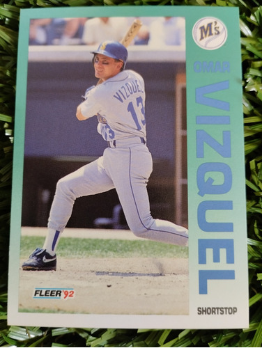 1992 Fleer Omar Vizquel #296