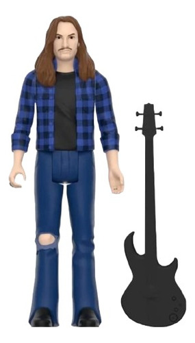 Figura Cliff Burton (franela) Reaction Master Of Puppets