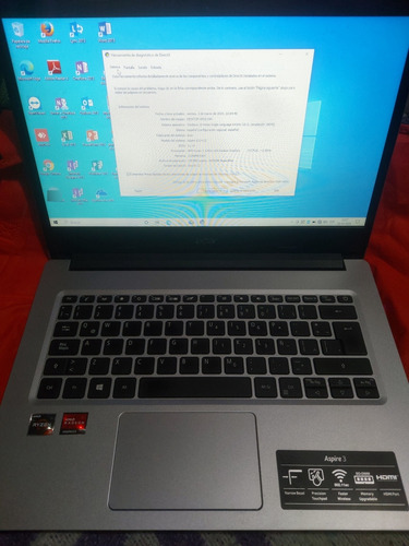 Notebook Acer A314-22 Amd Ryzen 3, 12gb Ram, 256gbssd, 14 (Usado)