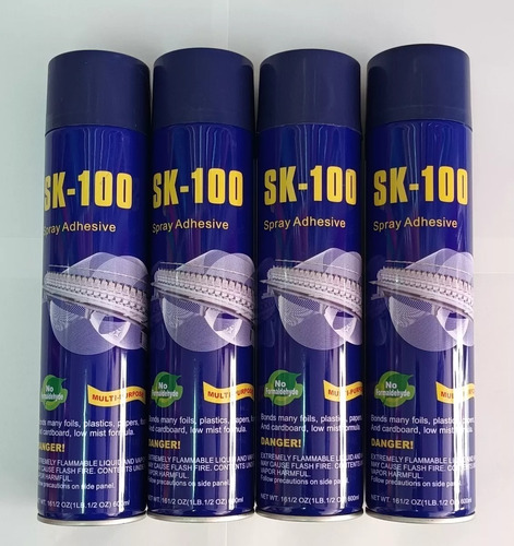 Spray Adhesivo Sk100 3 Piezas Envio Gratis