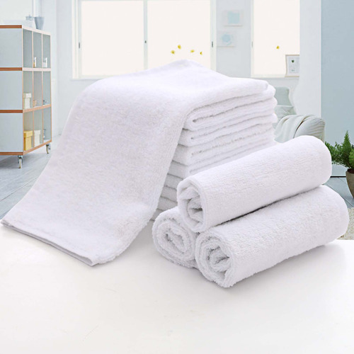 Toalla De Mano Blanca De Algodón X, Pequeña, Desechable, 100