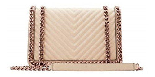 Bolso Para Dama Beige Bandolera Cuero Sintético Aldo