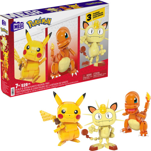 Juguetes De Construcción De Figuras De Acción Mega Pokémon K