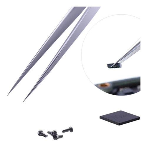 Pinza Brusela Tweezer Recta Mega Idea Qianli Bz-a1 0.10mm