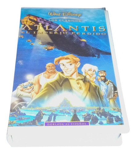 Atlantis El Imperio Perdido!!vhs Disney!! (Usado)