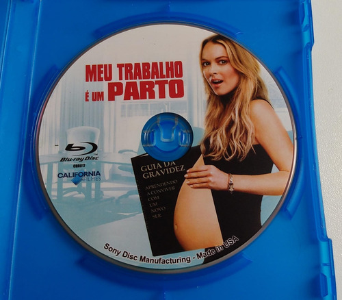 Meu Trabalho É Um Parto Blu-ray Lindsay Lohan (Usado)