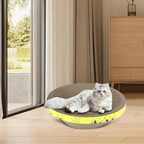 - Rascador Para Gatos En Forma De Cuenco, Protector