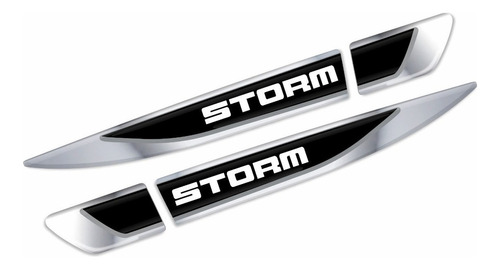 Adesivos Aplique Compatível Ecosport Storm Resinados R901