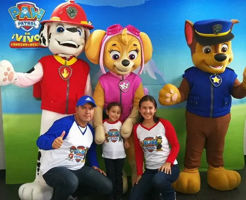 Camisetas Familia Paw Patrol