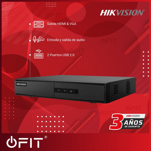 Imagen 3 de 10 de Kit Seguridad 2 Camaras Colorvu + Dvr Hikvision Hd