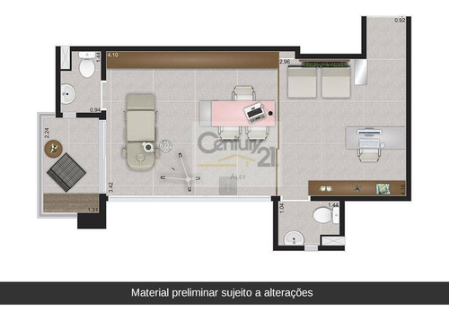 Imagem 10 de 12 de Sala Comercial À Venda Em Perdizes - Cj0055