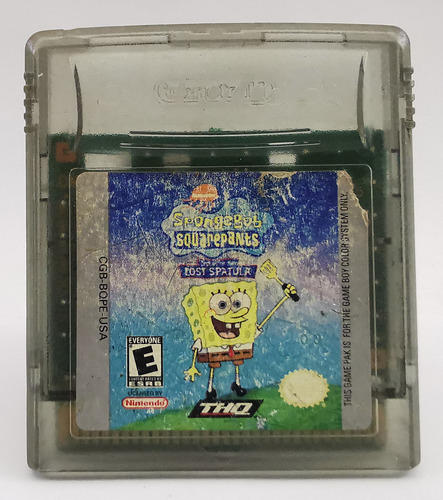 Spongebob Squarepants Legend Of Lost Spatula Gbc R G Gallery