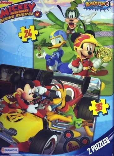 Muñecos de mickey 2025 aventuras sobre ruedas