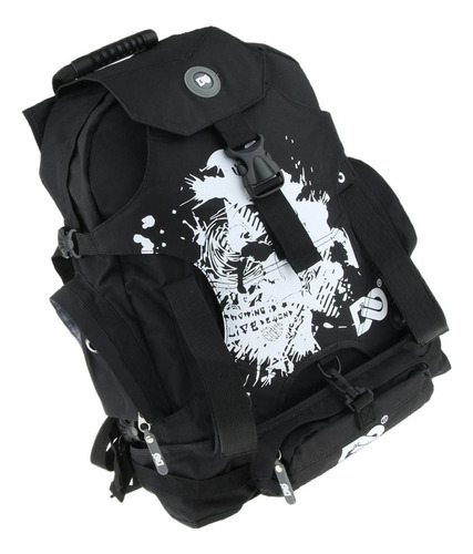 . Bolsillo De Múltiples Bolsillos Patines Negro09 Negro09