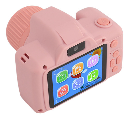 Cámara De Juguete Pink Kids Con Pantalla De 2.4 Pulgadas Hd