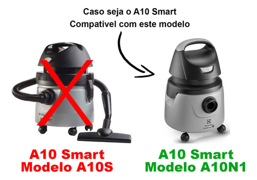 Kit 6 Sacos Aspirador Electrolux Flex A10n1 Smart + Filtro