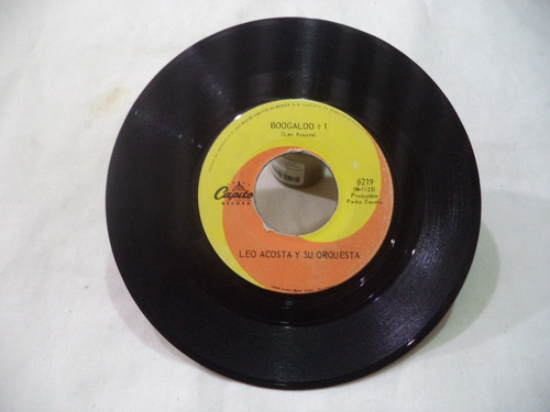 Leo Acosta Y Su Orquesta Boogaloo # 1 1968 Single 45 