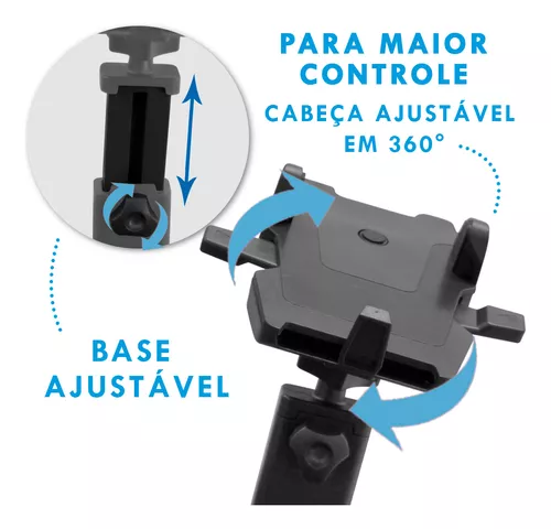 Suporte Celular Carro Veicular Trava Automática Anti Queda