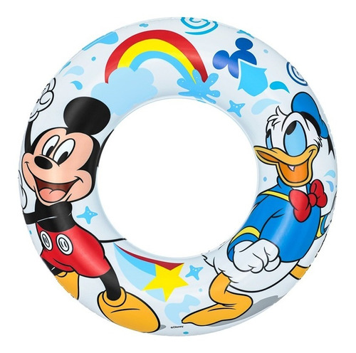 Salvavidas Inflable Infantil Dona Mickey Mouse Flotador