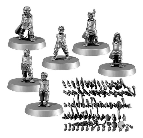 Monstrous Encounters Set Medianos V2 Frostgrave Resina Rol