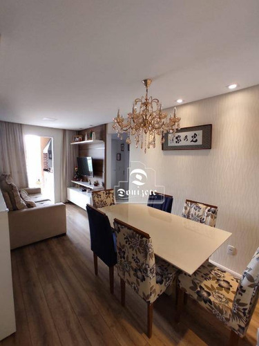 Apartamento Com 2 Dormitórios À Venda, 60 M² Por R$ 477.000,00 - Vila Alzira - Santo André/sp - Ap15831