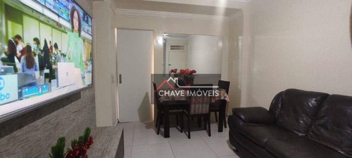 Imagem 16 de 18 de Apartamento Com 1 Dormitório À Venda, 67 M² Por R$ 350.000,00 - Aparecida - Santos/sp - Ap3118