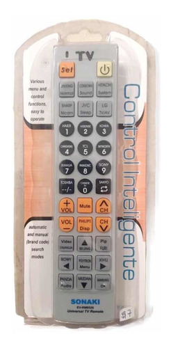 Control Remoto Tv Universal - Inteligente - Sonaki