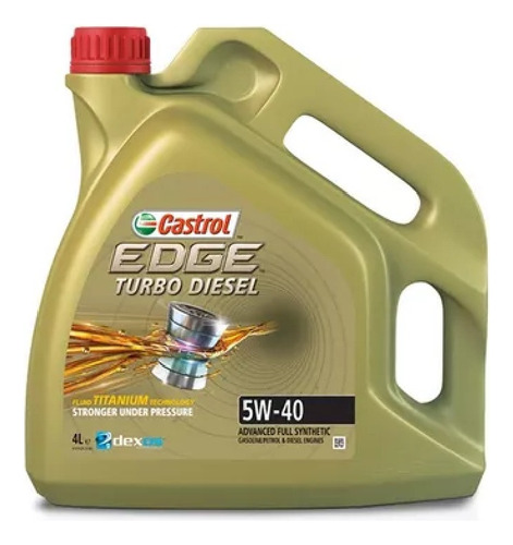 Aceite Castrol Edge Turbo Diesel 5w-40 4l