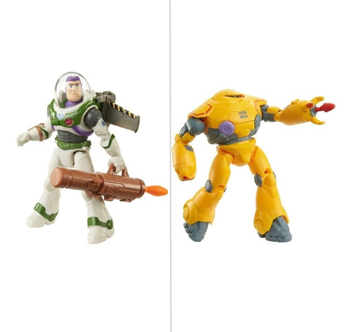 Pack 2 Figuras Buzz Lightyear + Ciclope Toy Story Mattel