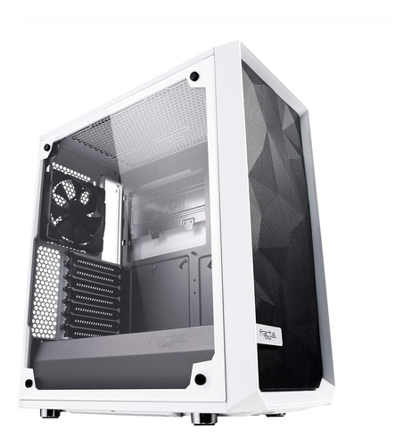 Fractal Design Cristal Templado Alto Flujo De Aire