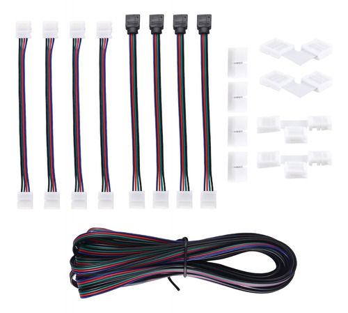 Cable De Extensión De Tira Led Rgb De 4 Pines (16,4 Pies) (5