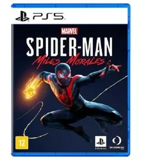 Spider Man Miles Morales Ps5 - Mídia Física Lacrado.